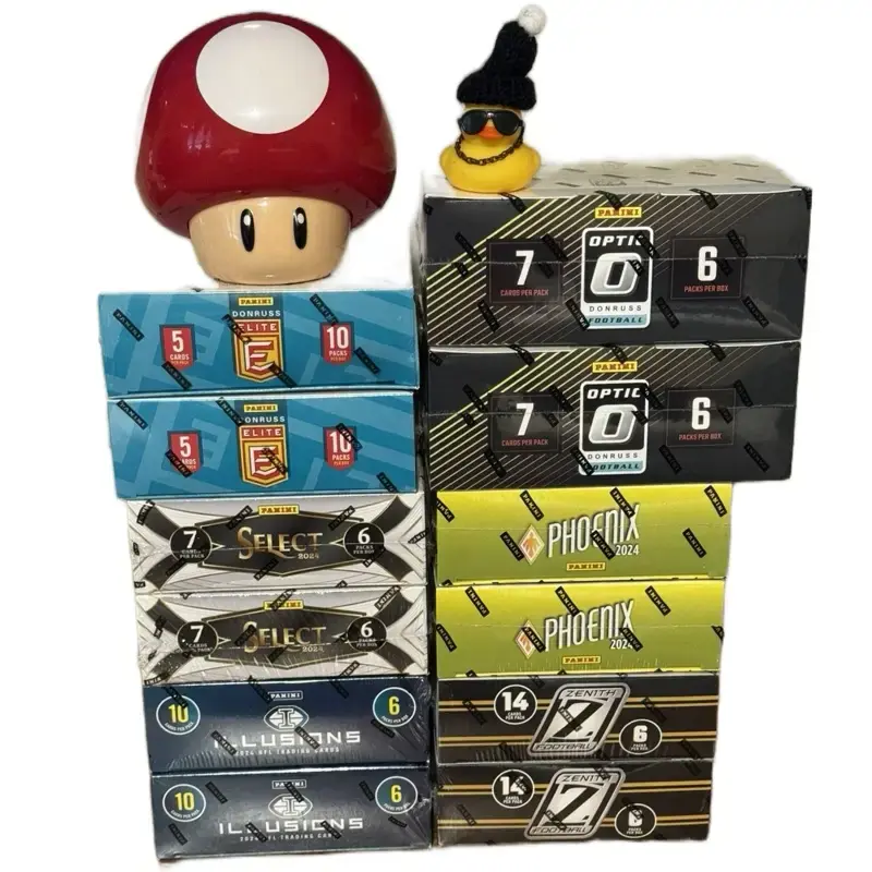 Break - 12x Mega Box Football Trading Card Break