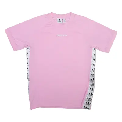 ADIDAS ORIGINALS Womens T-Shirt Pink M