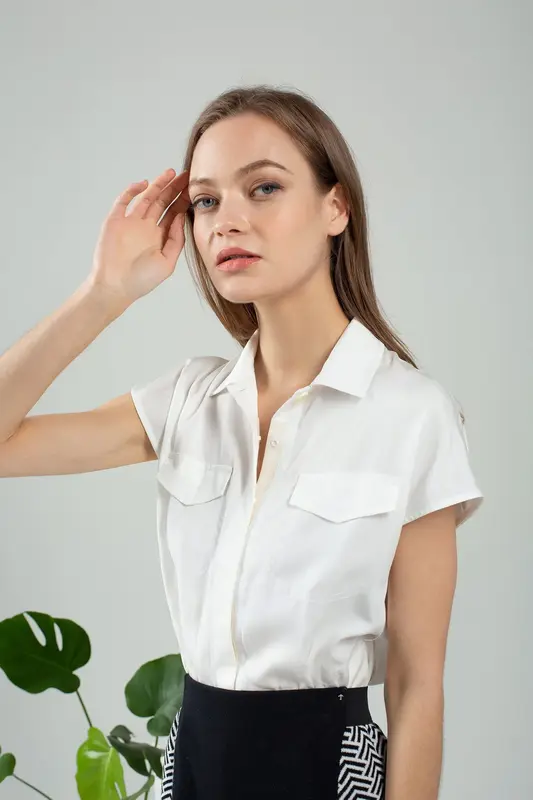 Safari 2-Way Shirt - Vanilla | Size: XS