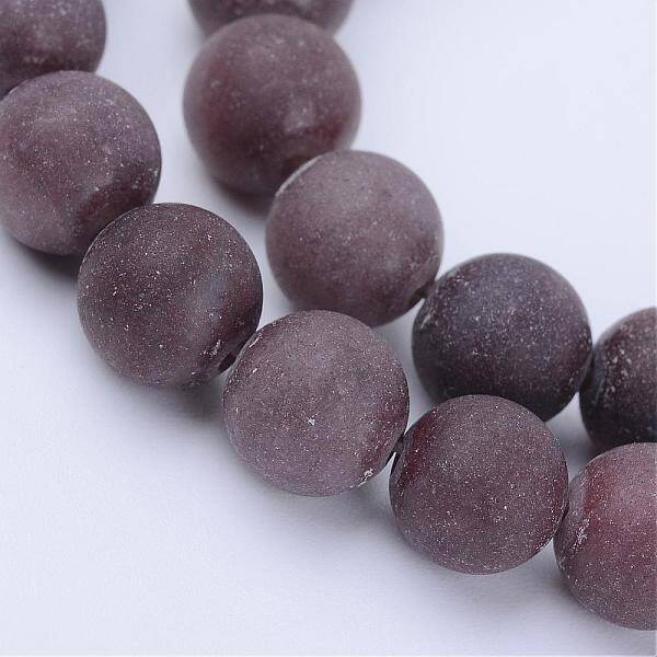 Natural Purple Aventurine Beads Strands