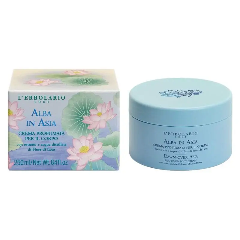 L'Erbolario Alba In Asia Scented Body Cream 250 Ml