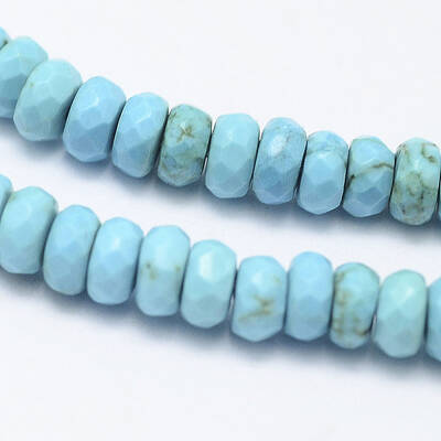 Natural Howlite Beads Strands