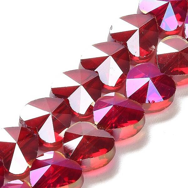 Electroplate Glass Beads Strands