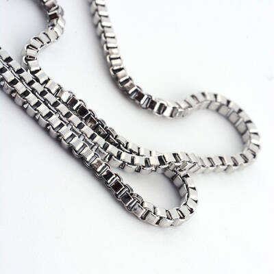 Non-Tarnish 316 Surgical Stainless Steel Box Chains Necklaces
