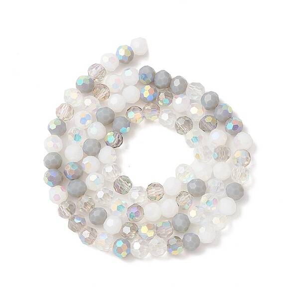 Electroplate Glass Beads Strands