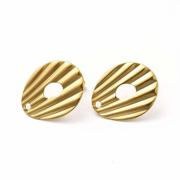 304 Stainless Steel Stud Earring Findings