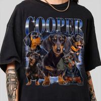 Custom Retro Dog Bootleg Shirt, Dog Bootleg Retro 90's Tee, Custom Pet Photo, Custom Pet Portrait, Dog Owner Gift, Pet Lovers...