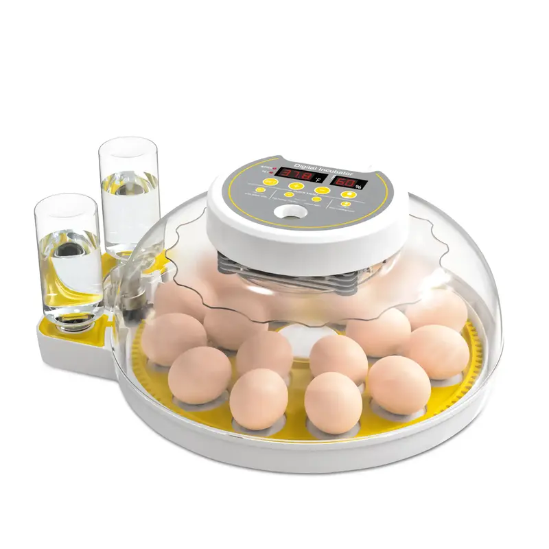 Incubators for Hatching Eggs 16 Eggs Incubator with Automatic Egg Turning and Temperature Control Display Incubadora de Huevo...
