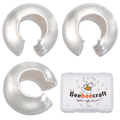 925 Sterling Silver Bead Tips Knot Covers