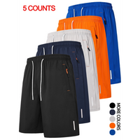 5-Pack Men’s Summer Casual Shorts – Ultimate Comfort & Functionality  men pant Fabric Menswear Fathersdaygift Stretch