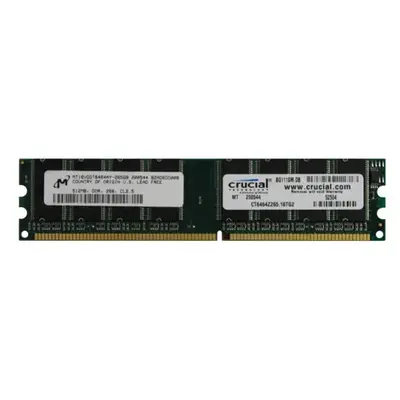 MT16VDDT6464AY-265GB Micron 512MB DDR-266MHz UDIMM 2Rx8 CL2.5 Memory
