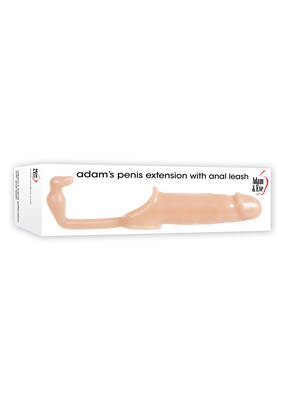 Adam and Eve Adam's Penis Extension With Anal Leash