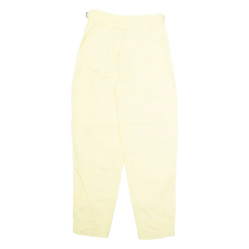 OUT OF AFRICA Cargo Womens Trousers Yellow Regular Straight W28 L30