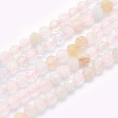 Natural Morganite Beads Strands