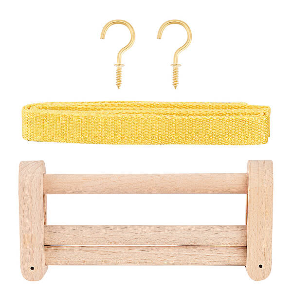 Wooden Webbing Retainer Knitting Tool