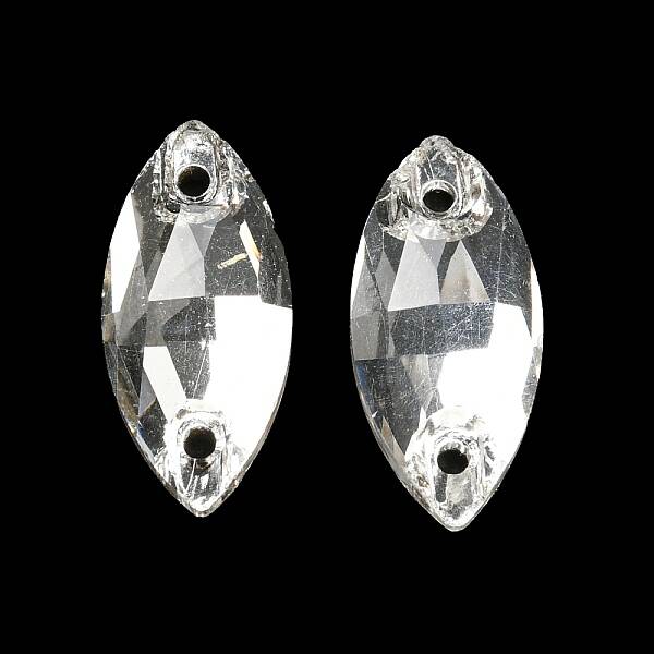 Glass Connector Charms