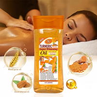 Turmeric Gel Massage Oil 200 ml, Spa Massage Oil, can be used on joints, legs, hands and back, suitable for all skin types, w...