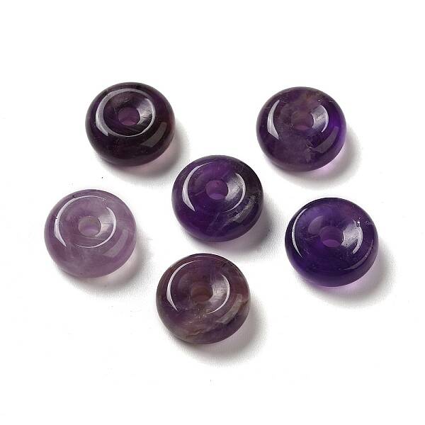 Natural Amethyst European Pendants