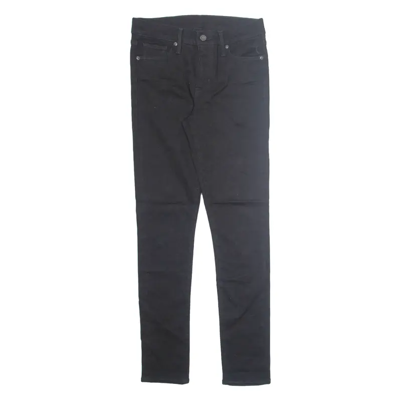 LEVI'S Mens Jeans Black Regular Skinny W28 L30