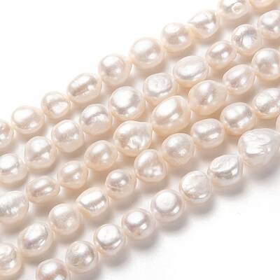 Natural Cultured Freshwater Pearl Beads Strands