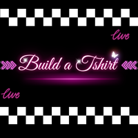 Build a tee on live you choose color shirt and image, unisex, vibrant, good quality