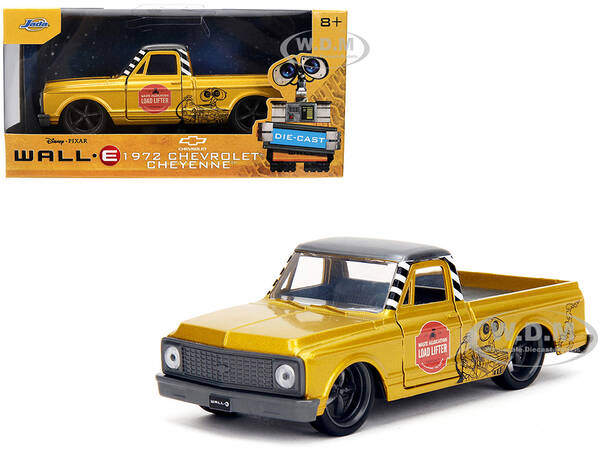 1972 Chevrolet Cheyenne Pickup Truck Gold Metallic with Gray Top \