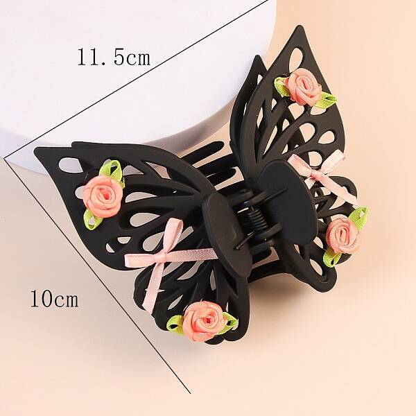 Frosted Claw Hair Clips for Women