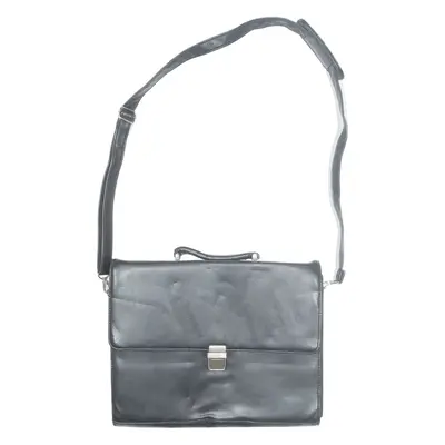 KIOMI Mens Satchel Bag Black Leather