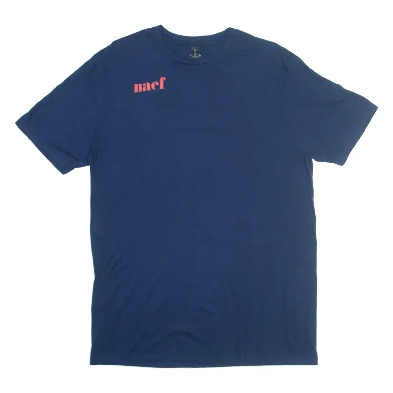 GILDAN Naef Mens T-Shirt Blue L