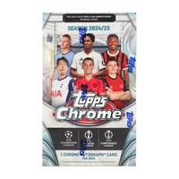 2024/25 Topps Chrome UEFA Club Competitions Soccer Hobby Box