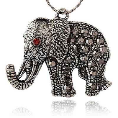 Tibetan Style Alloy Rhinestone Big Pendants