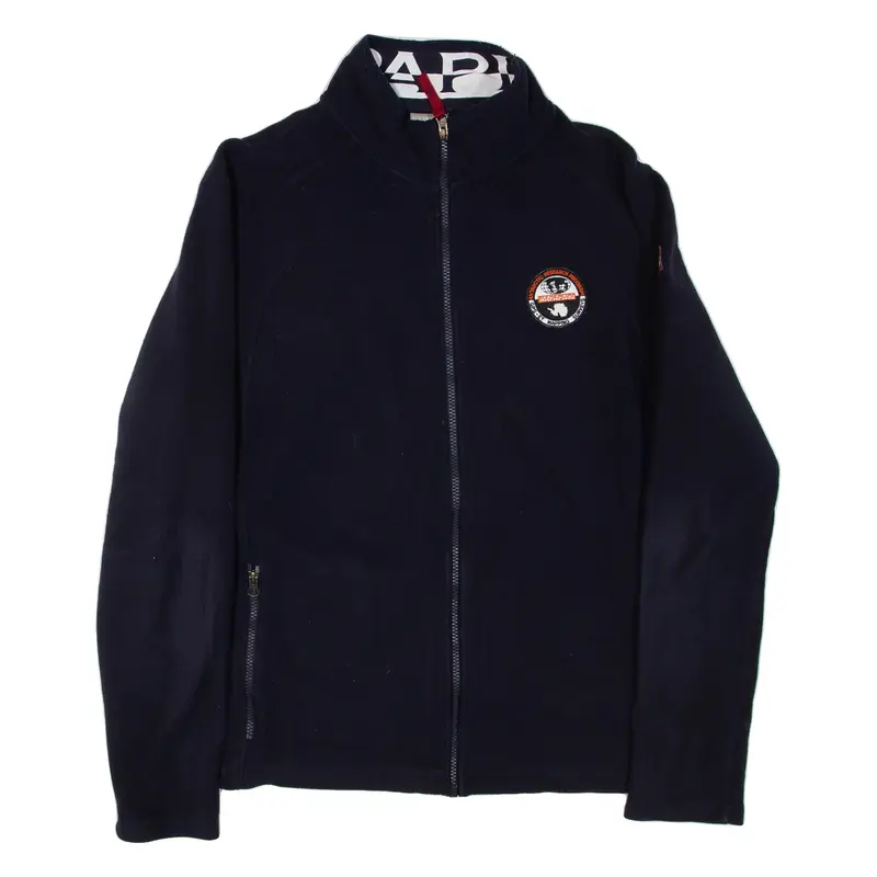NAPAPIJRI Mens Fleece Jacket Blue L