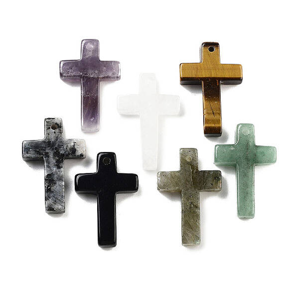 Natural Mixed Stone Pendants
