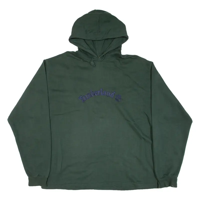 TIMBERLAND Mens Green Hoodie XL