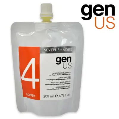 Genus Seven Shades 4 copper coloring mask 200ml