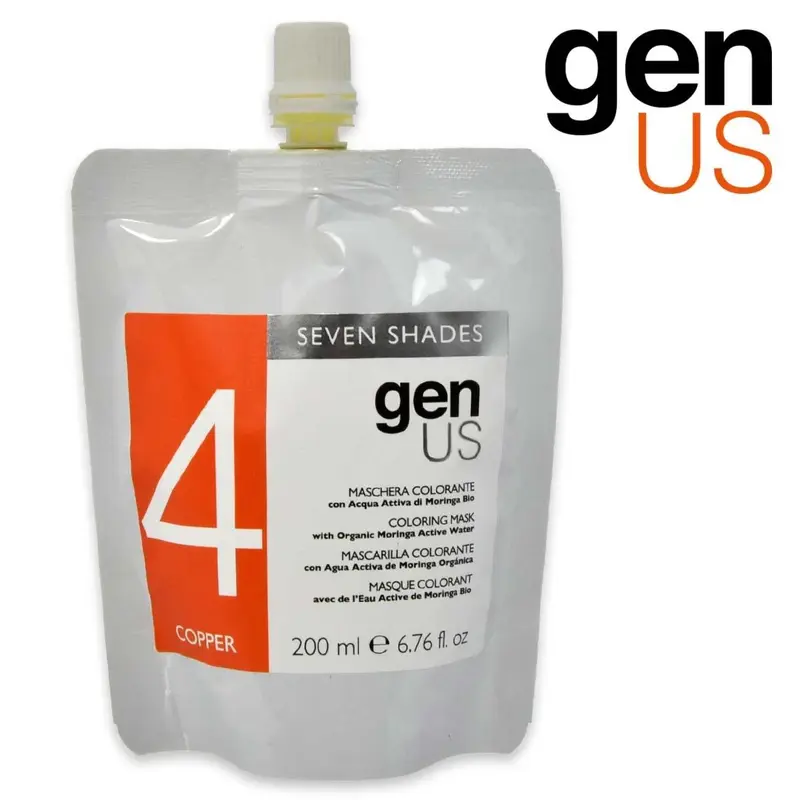 Genus Seven Shades 4 copper coloring mask 200ml