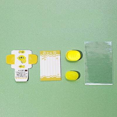 Miniature DIY Soap Packing Kits