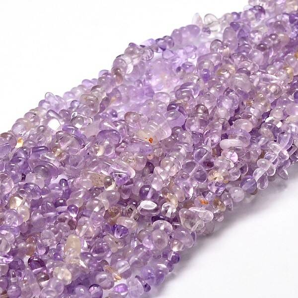 Natural Ametrine Chip Beads Strands