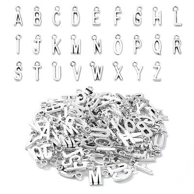 130Pcs 26 Styles Tibetan Style Alloy Pendants