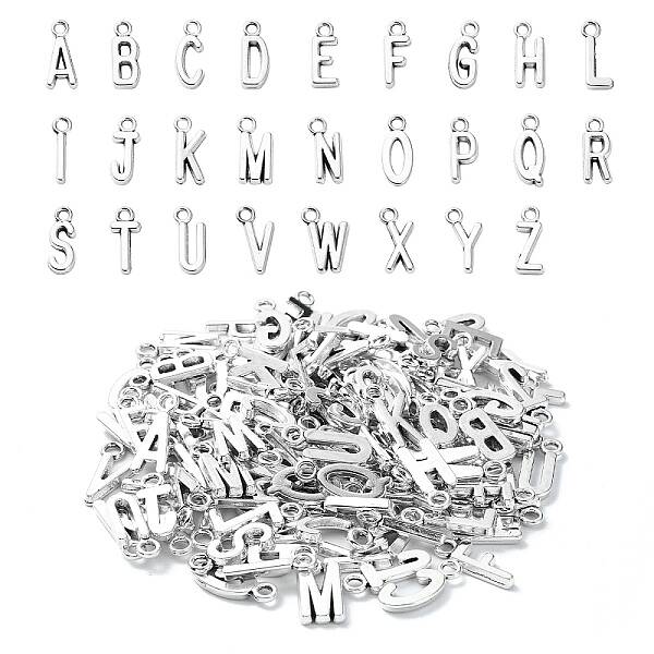 130Pcs 26 Styles Tibetan Style Alloy Pendants
