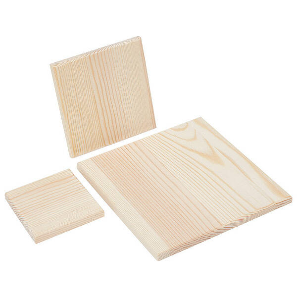 3 Styles Wood Jewelry Display Stand