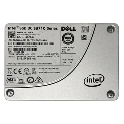 Intel SSDSC2BA800G4R | S3710 800GB Multi-Level Cell SATA 6Gb/s 2.5-Inch Solid State Drive