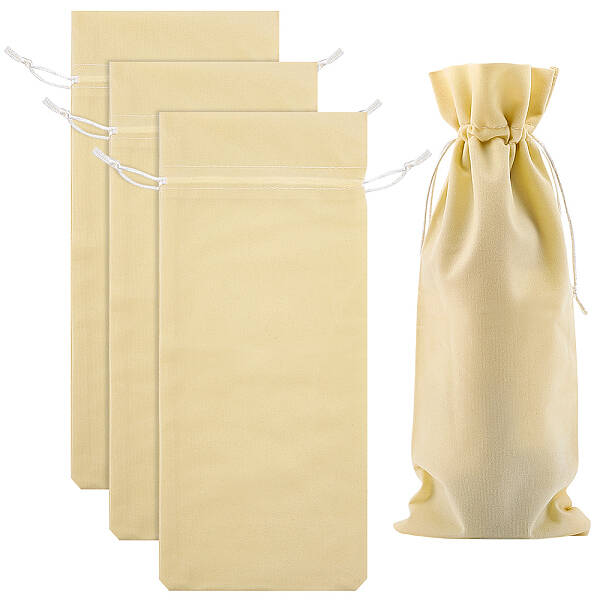Velvet Wine Bottle Packing Pouches
