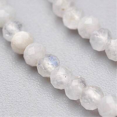 Natural Rainbow Moonstone Bead Strands