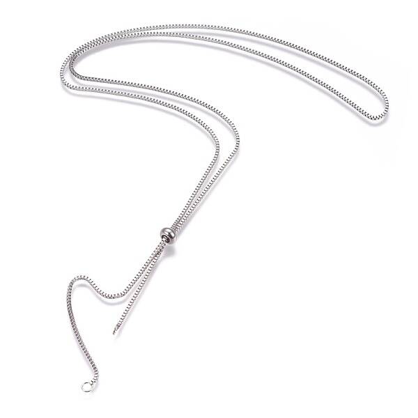 Tarnish Resistant Stainless Steel Slider Necklace Making