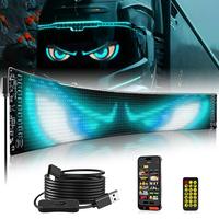 Devil eyes For Vehicle, Truck, DIBMS LED Matrix Panel, LED Sign For Car: Programmable, Bluetooth APP Control,Wireless APP-Con...