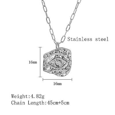 Non-Tarnish 304 Stainless Steel Pendant Necklaces