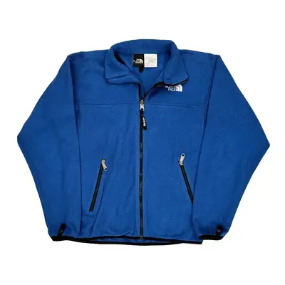 Made In Usa The North Face Fleece Jacket - Small Blue Polyester