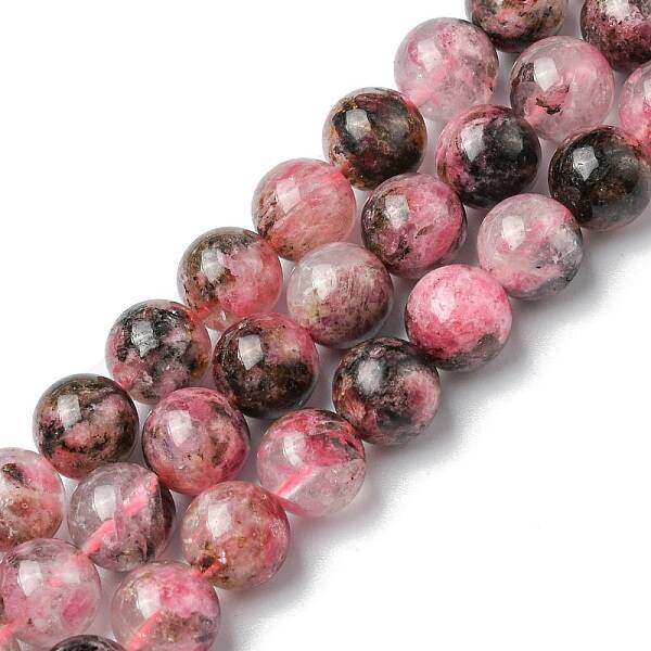 Natural Rhodonite Beads Strands