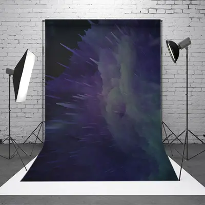 Aperturee Crack Texture Dark Blue Portrait Photography Backdrop